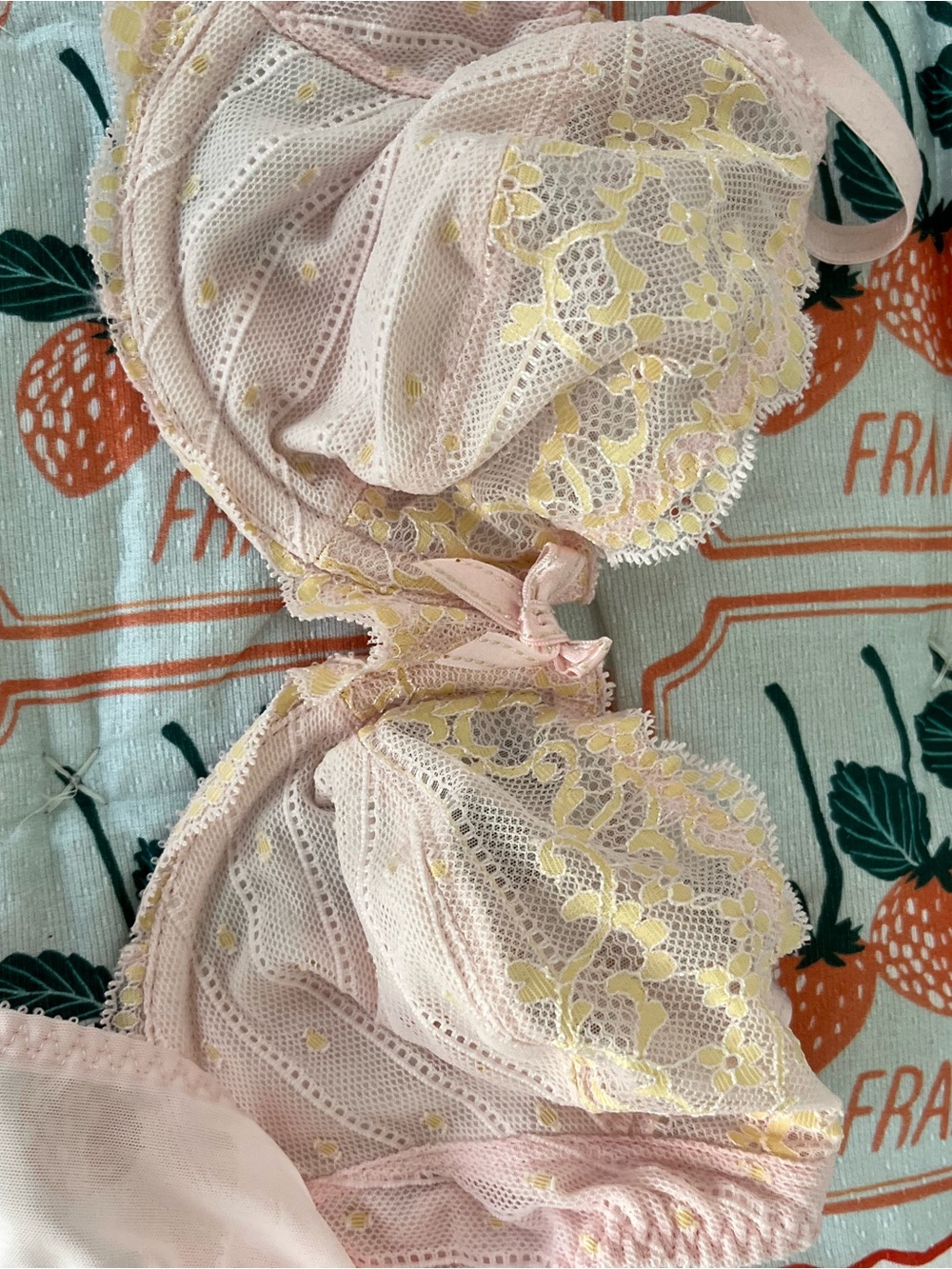 NWOT Chantelle Rive Gauche Pink 34C